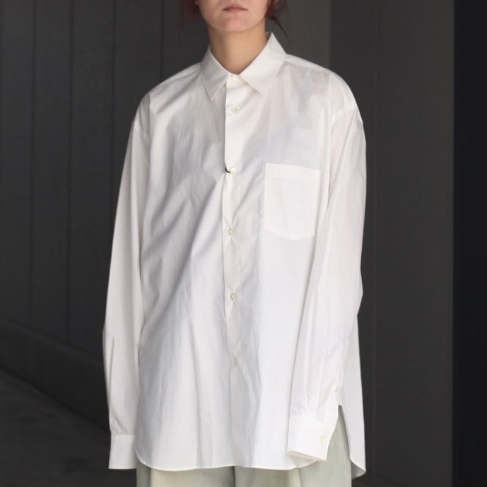 【残り一点】Suvin Cotton Oversized Regular Collar Shirt