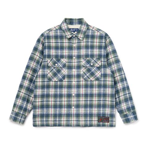 【残り一点】Thermal-Lined Flannel Shirt