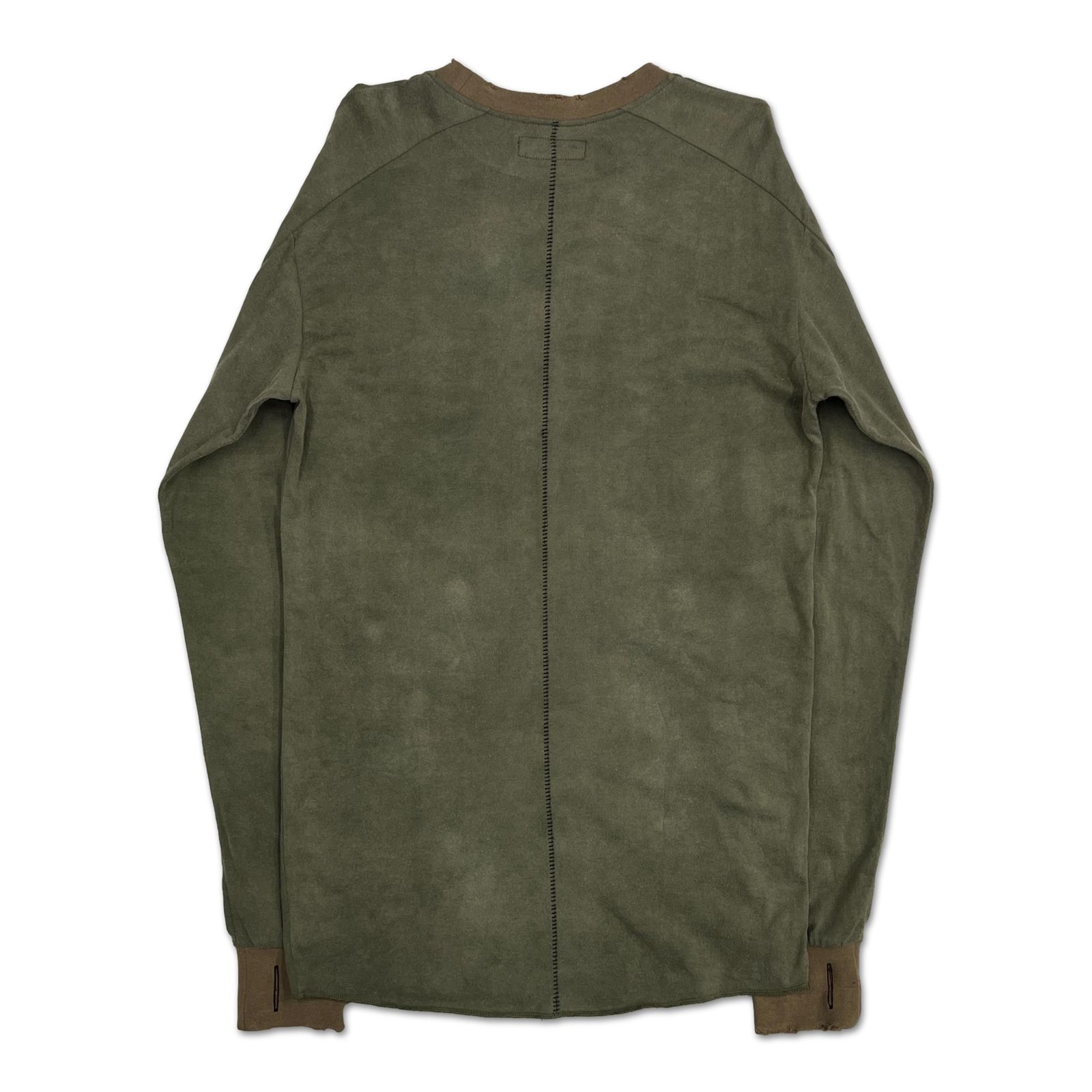 【残り一点】Aged Combat Long Sleeve(DYED AND WASHED JERSEY)