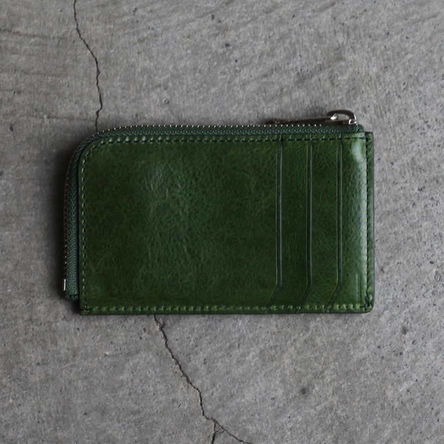 【残りわずか】L Zip Wallet(LIME GREEN)