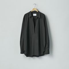 【残りわずか】Suvin Cotton Oversized Skipper Shirt