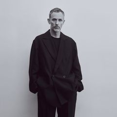 【残り一点】Oversized Peak Lapel Long Jacket