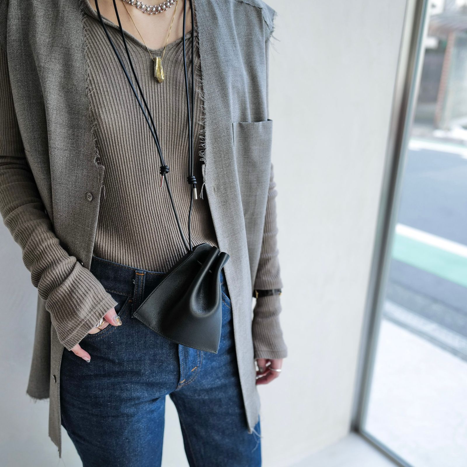 【再販売通知受付可能】Herrie Kinchaku Pouch_XXS(RAPTO FLEX)