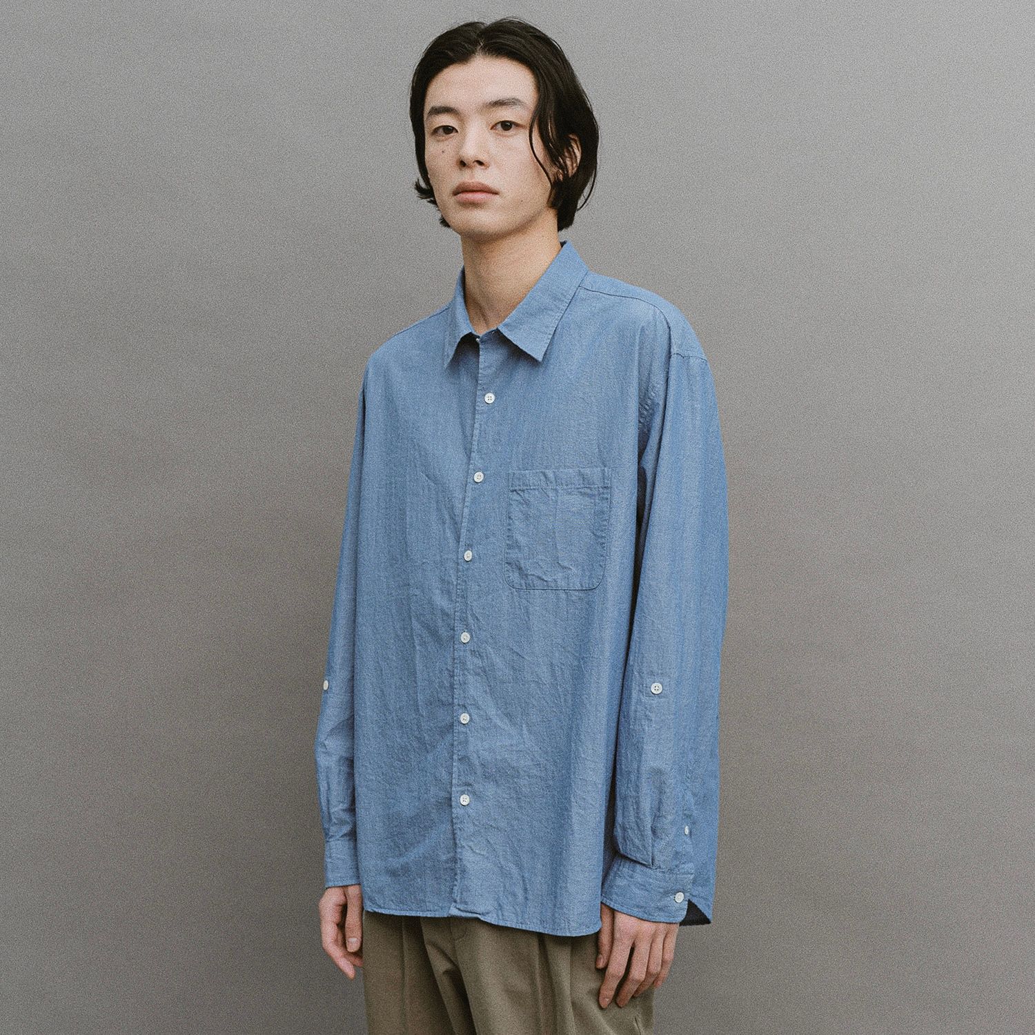 【残り一点】Library Roll-Up Shirt