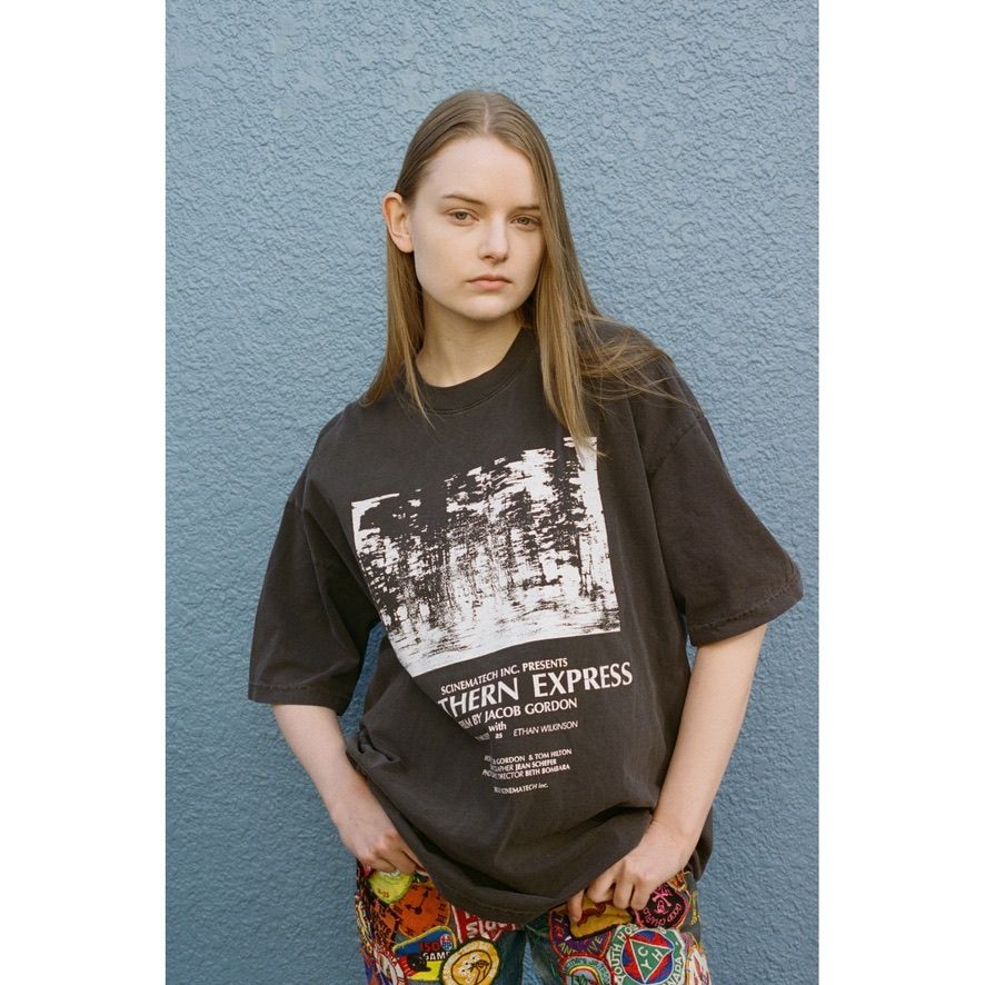 【残り一点】Oversized Garment Dye T-shirt(NORTHERN)