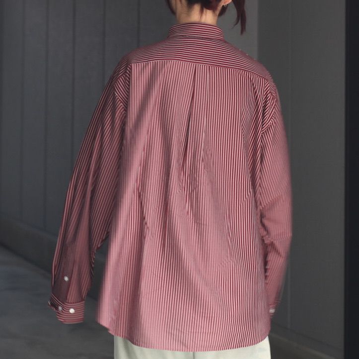 【残り一点】46G Atmosphere Stripe Shirt