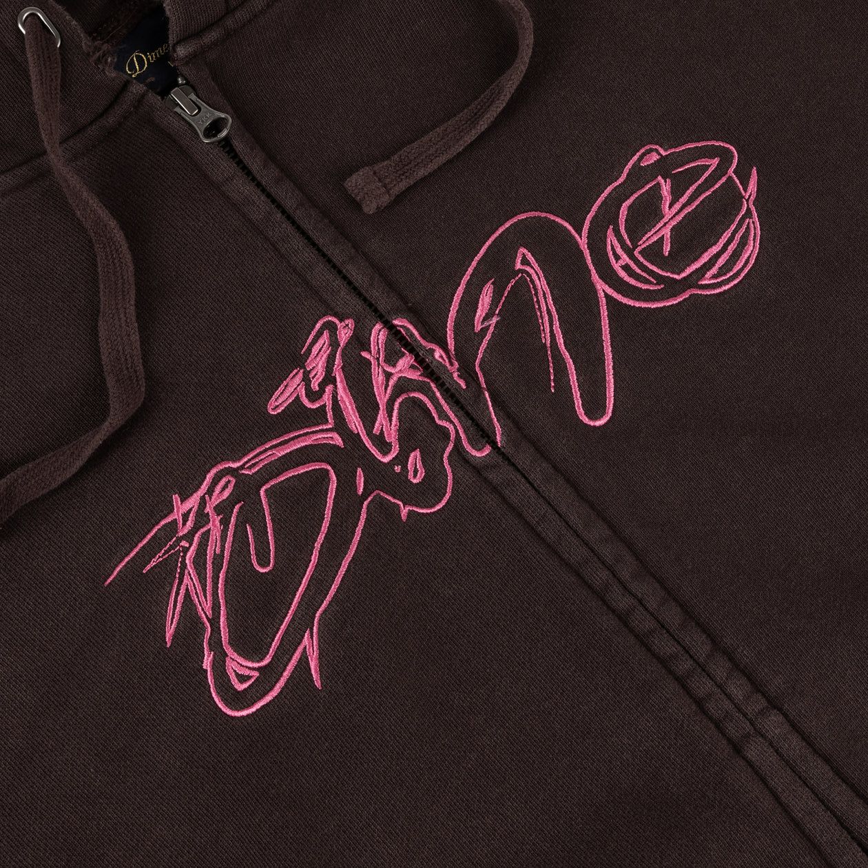 【残り一点】Distressed Terry Zip Hoodie