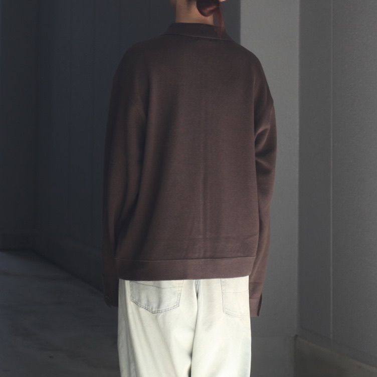 【残り一点】Co/Wo Moss Stitch Zip Blouson