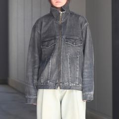 【残り一点】12.5OZデニムブルゾン(USED)