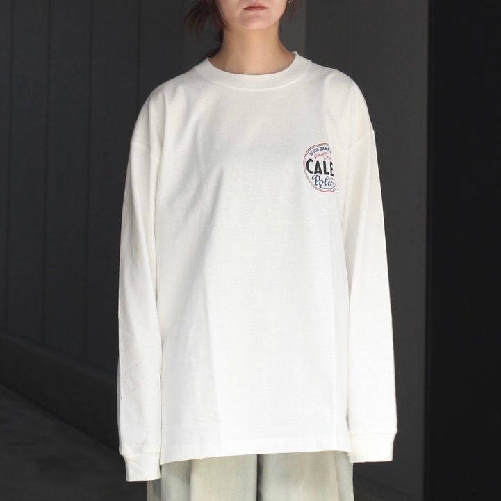 【残り一点】Vintage Type Circle Logo L/S Tee