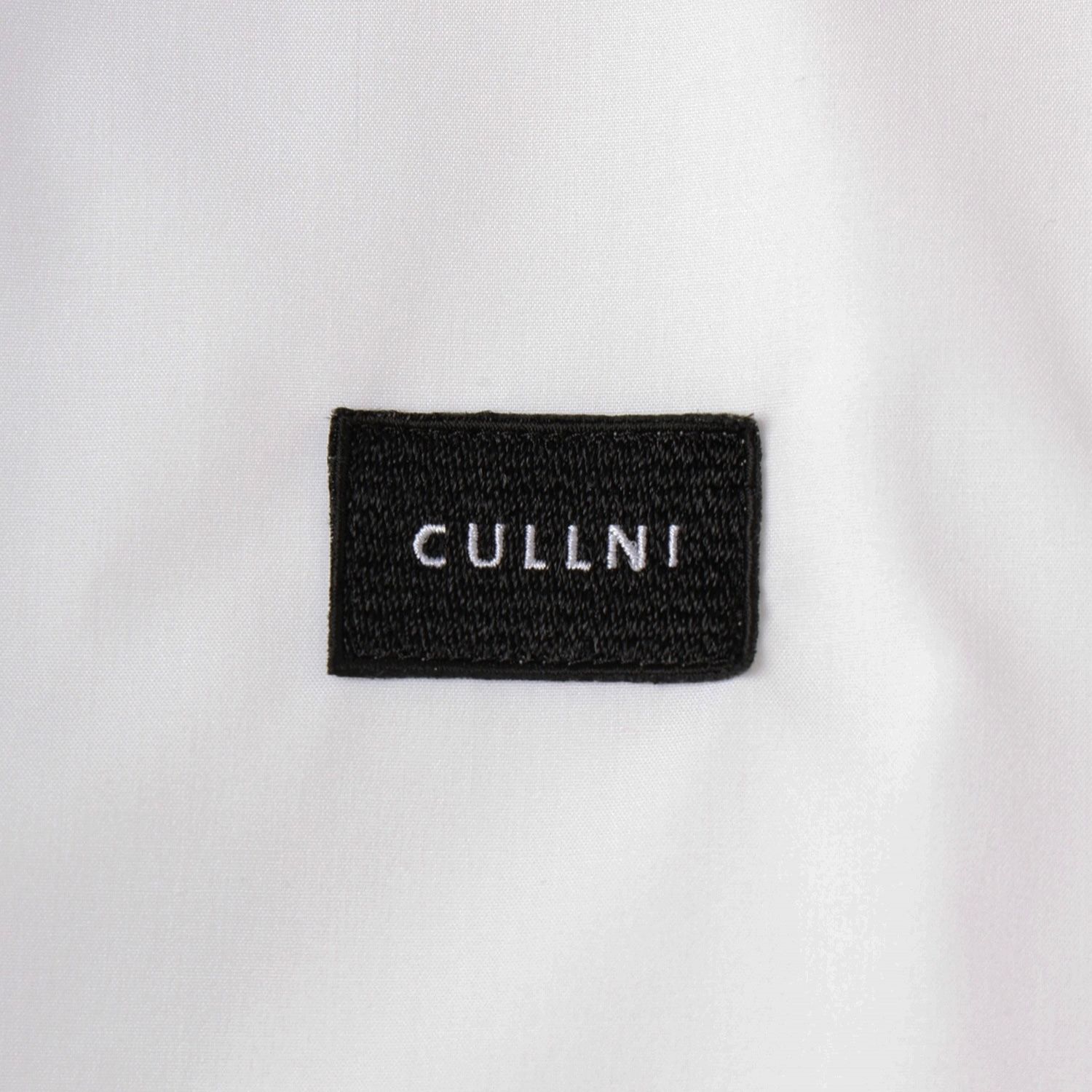 【残り一点】High Count Broad Front Fly Embroidery Patch Shirt