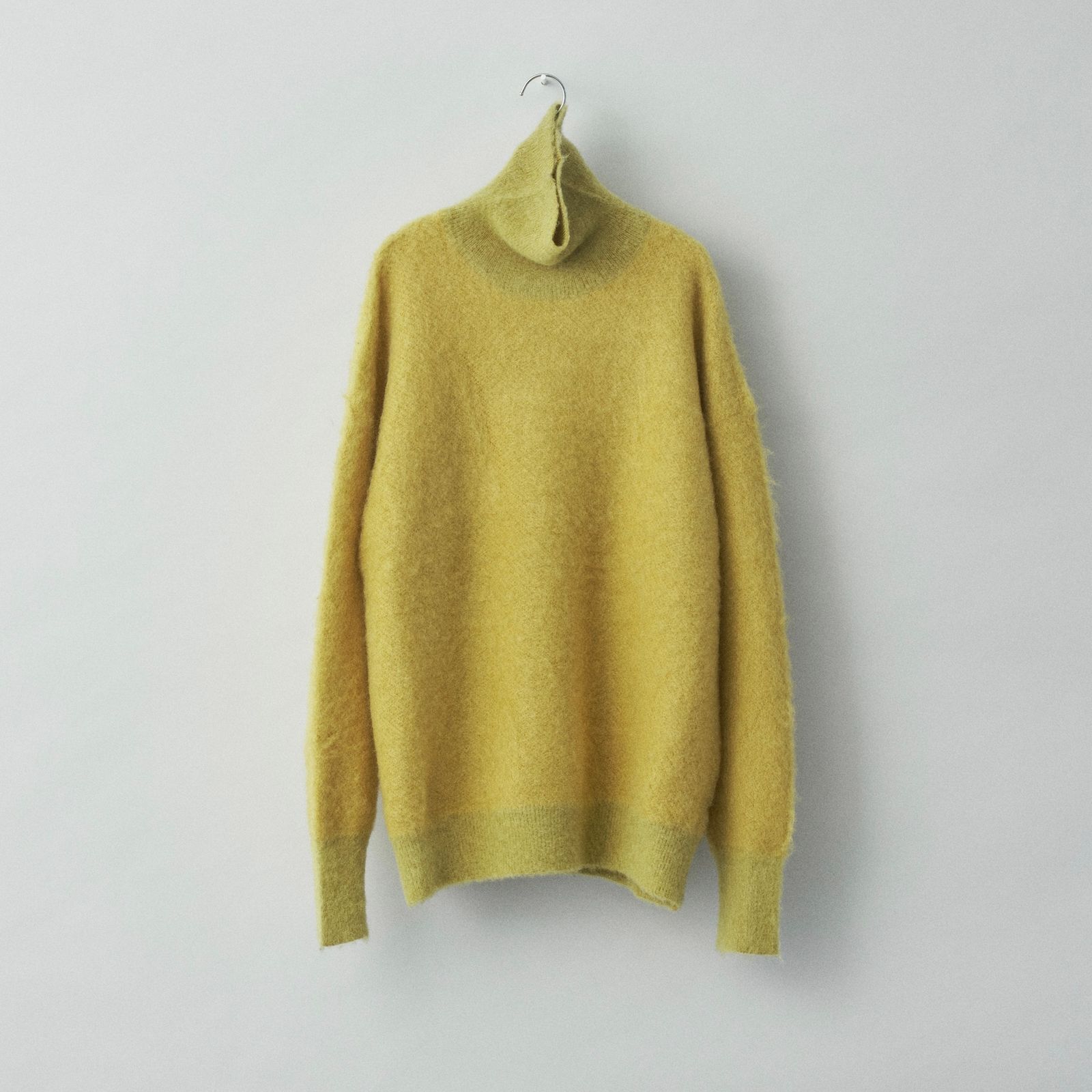 stein - 【残り一点】Jaquard Mohair Loose High Neck Knit LS