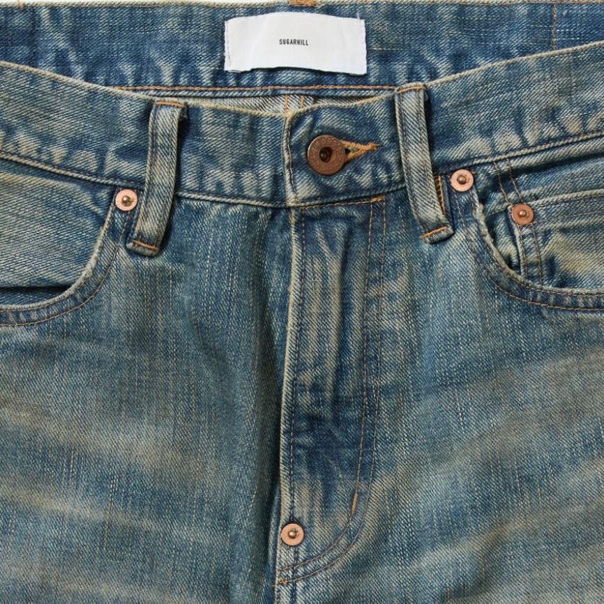 【残り一点】Distressed Modern Denim Straight Cut