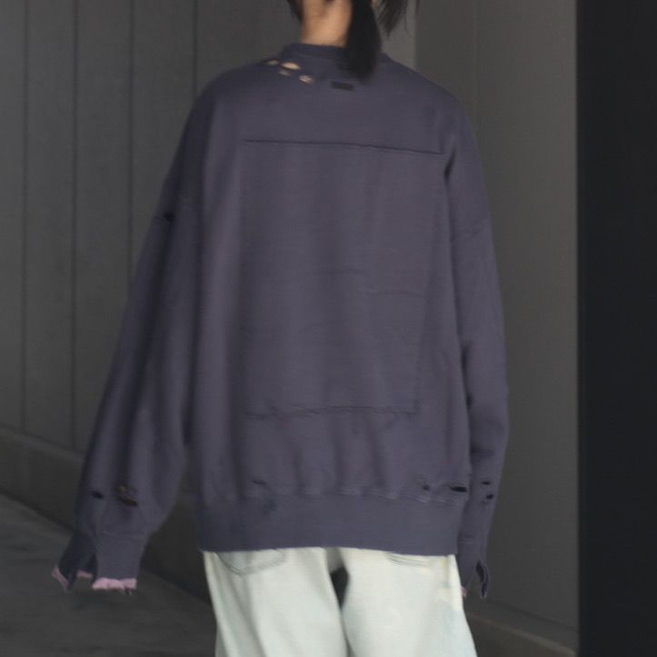 【残りわずか】Oversized Rebuild Sweat LS