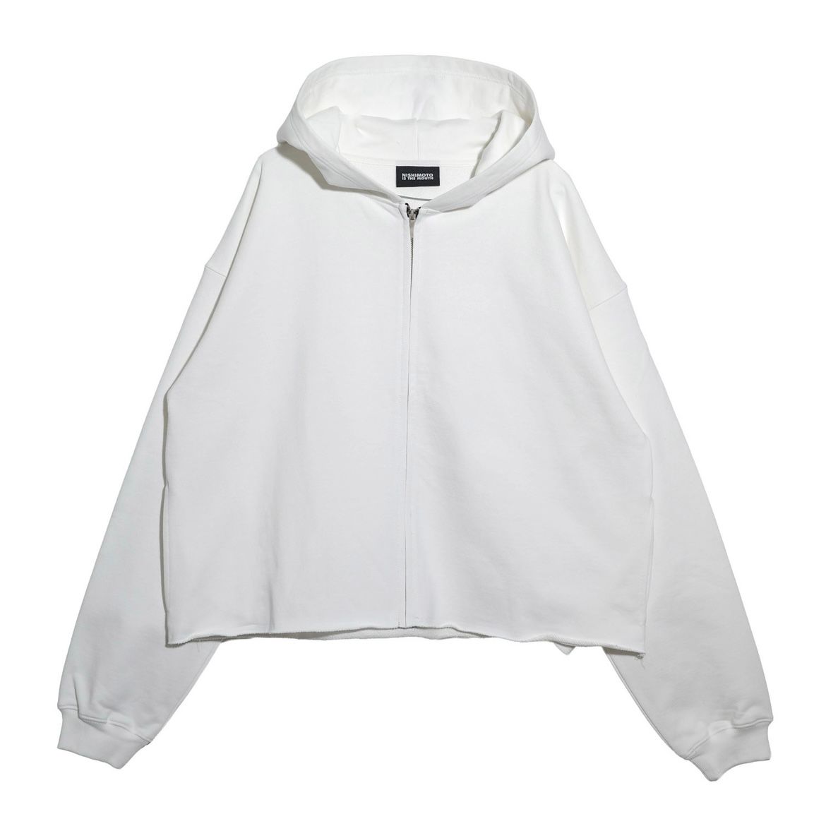 【残り一点】Cut Off Wide Zip Sweat Hoodie