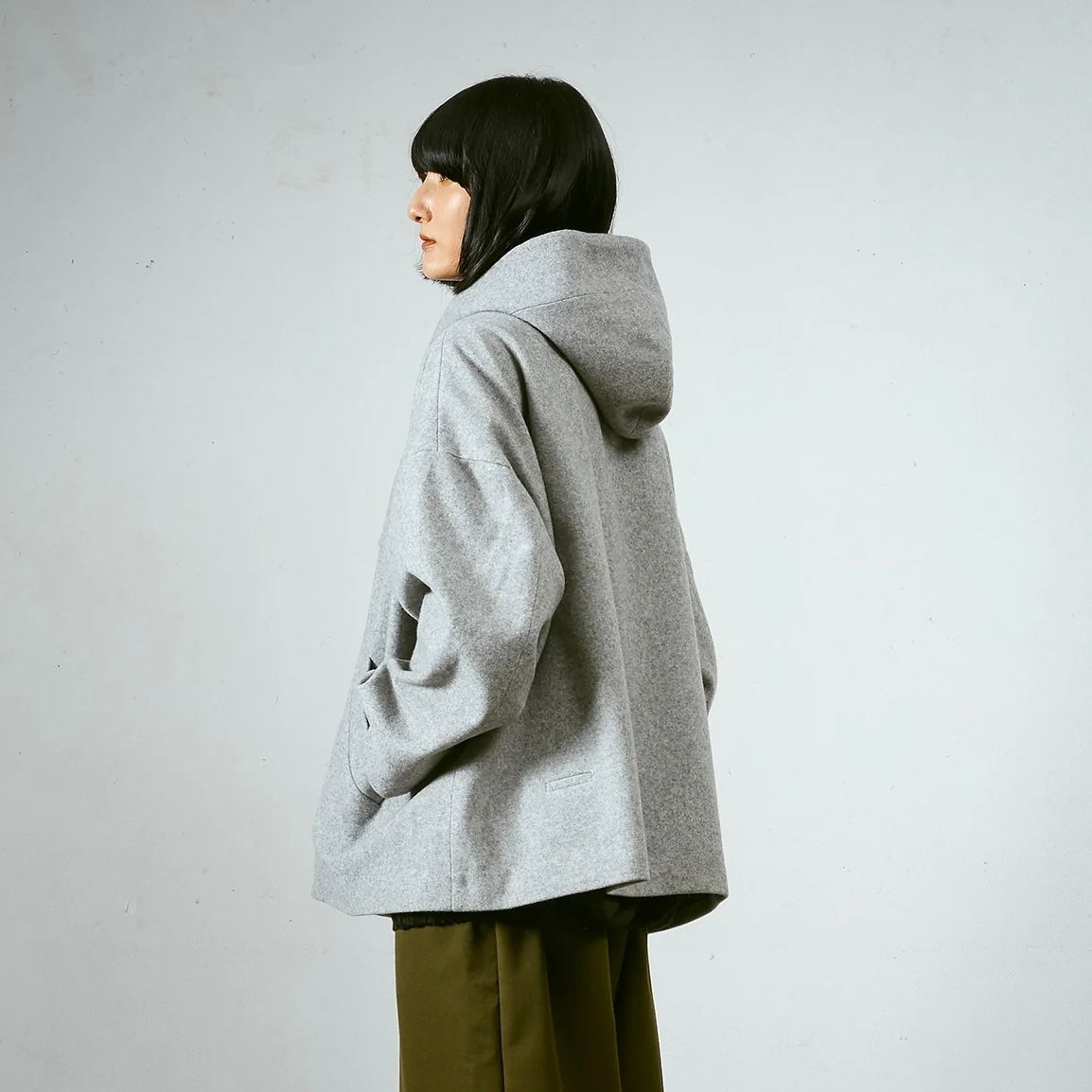 【残り一点】メルトンダッフルショートCT