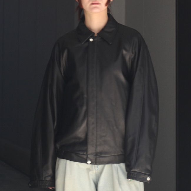 【残りわずか】Leather Blouson