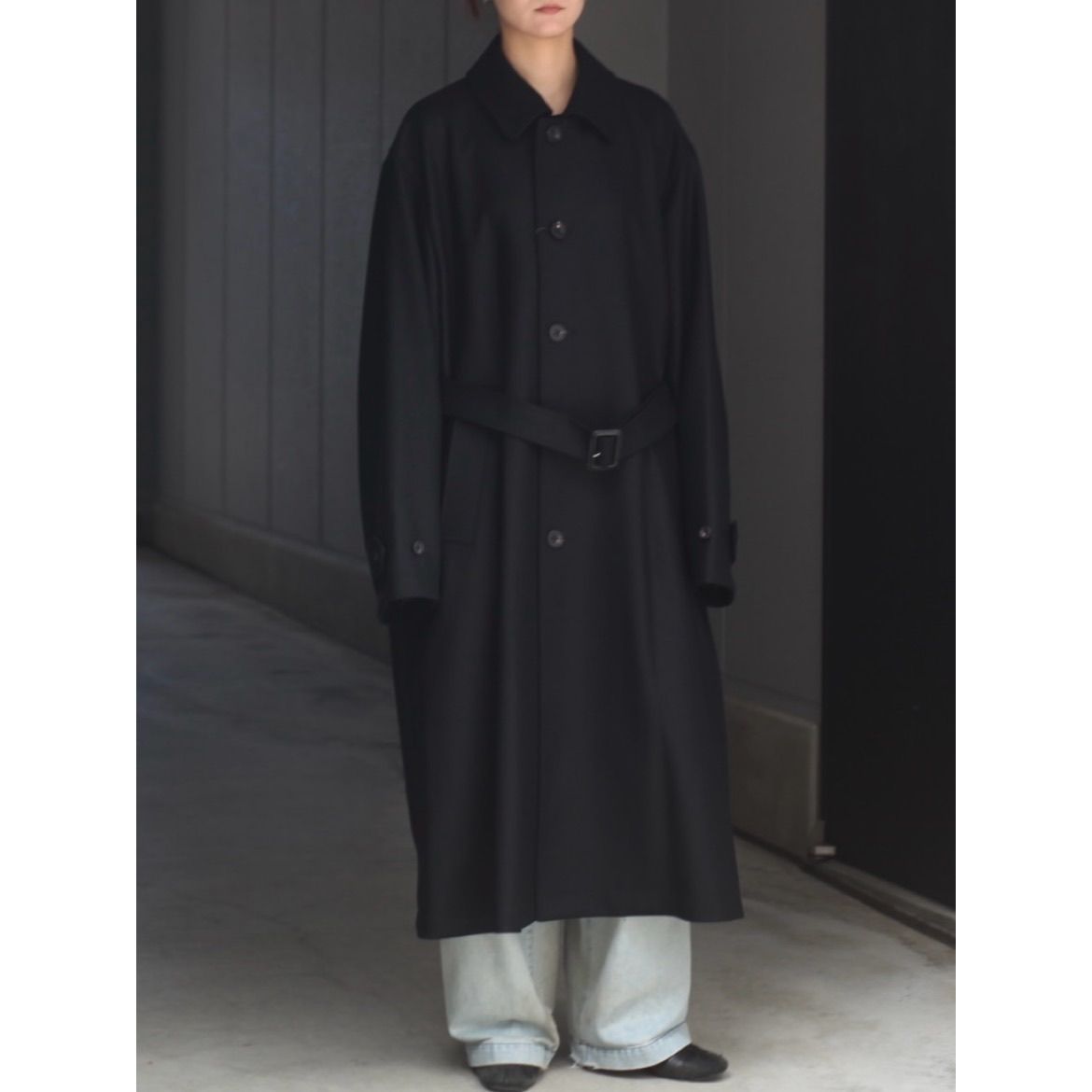 【残りわずか】Oversized Investigated Coat(WOOL)