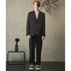 【残り一点】Dry Gabardine Regular-Over Set Up