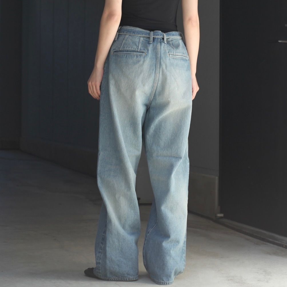 【残り一点】Belted Trousers(USED FADE)