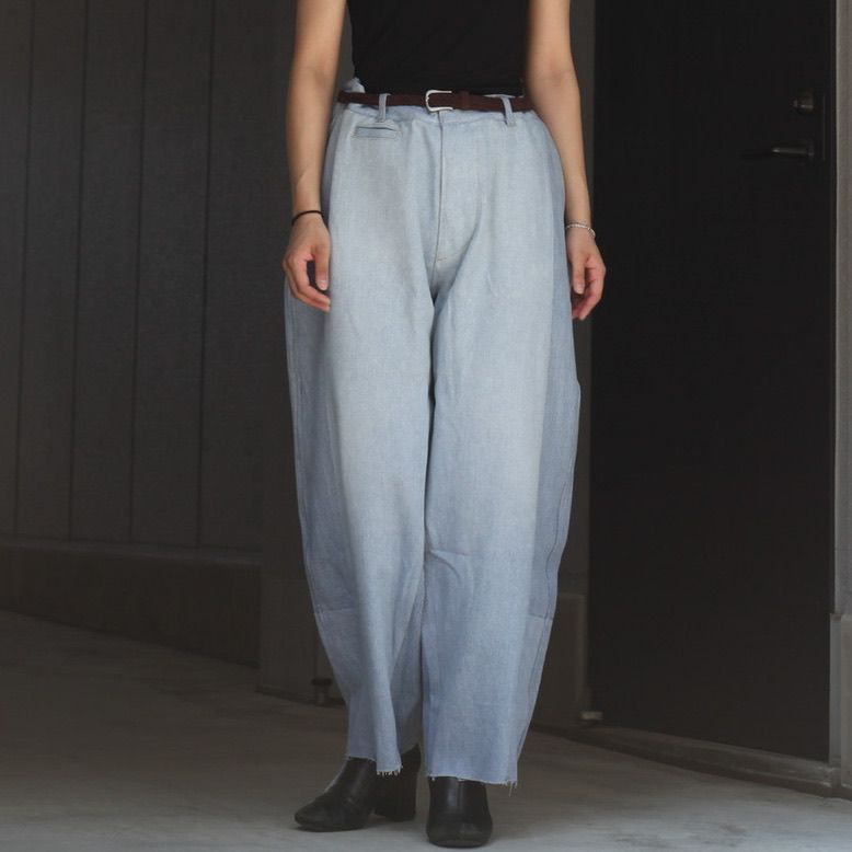 SEEALL - 【残り一点】Reconstructed Super Baggy Slacks Denim_3(L