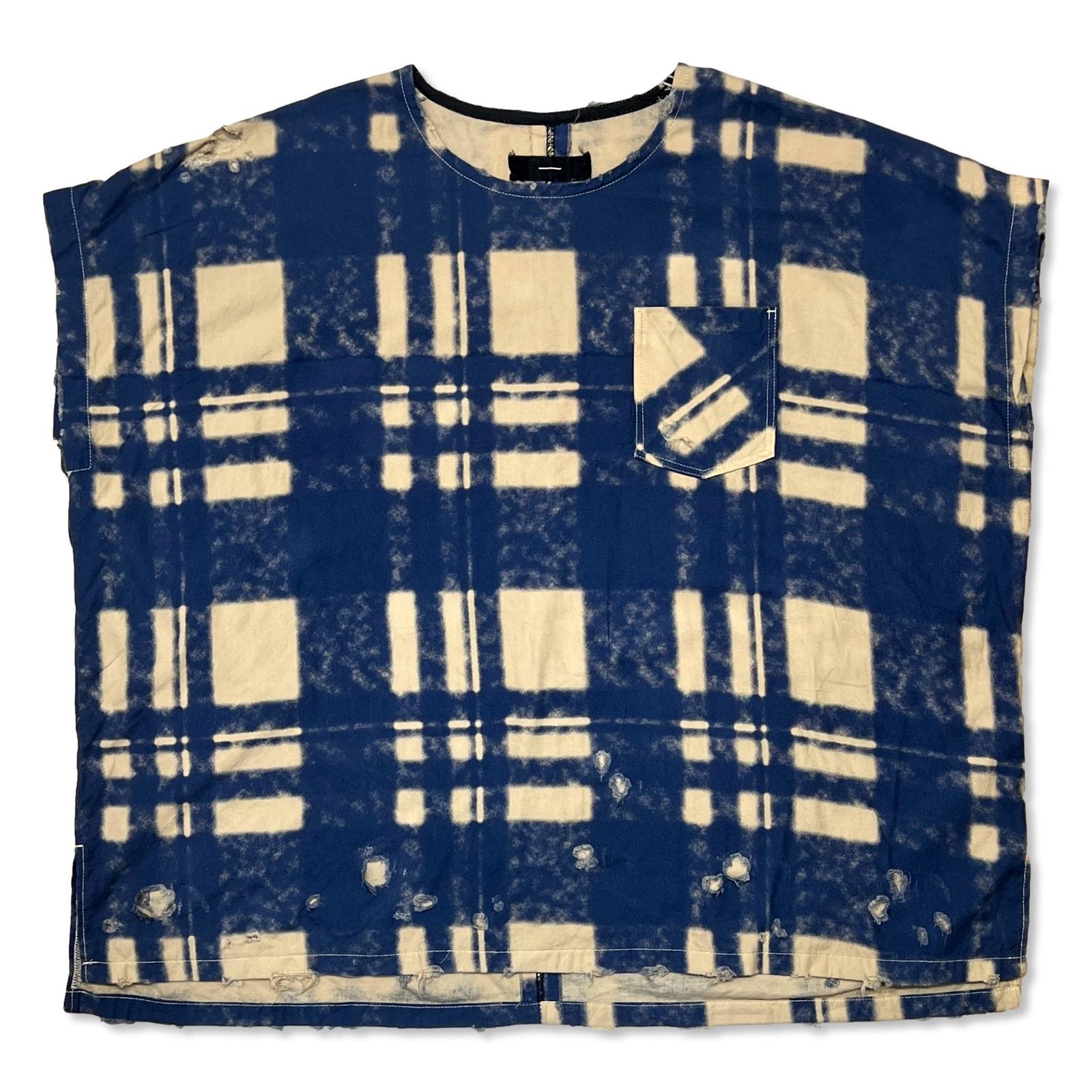 【残り一点】Pocket Nel Tunic With Damaged(SHADOW BUFFALO)