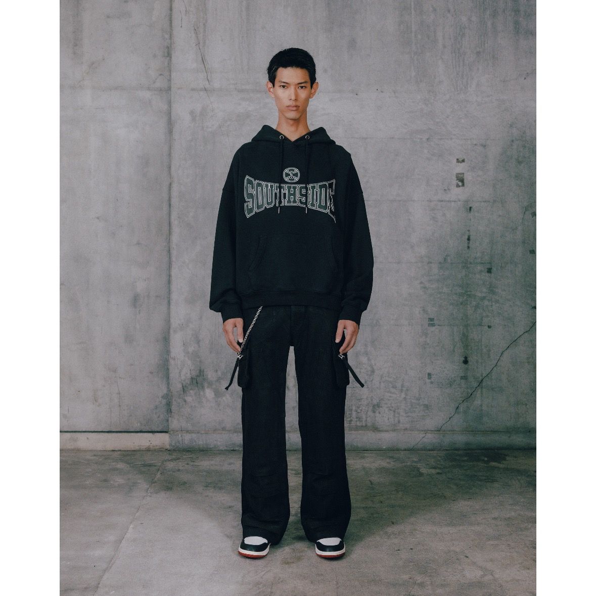 【残り一点】Southside Cross Logo Hoodie