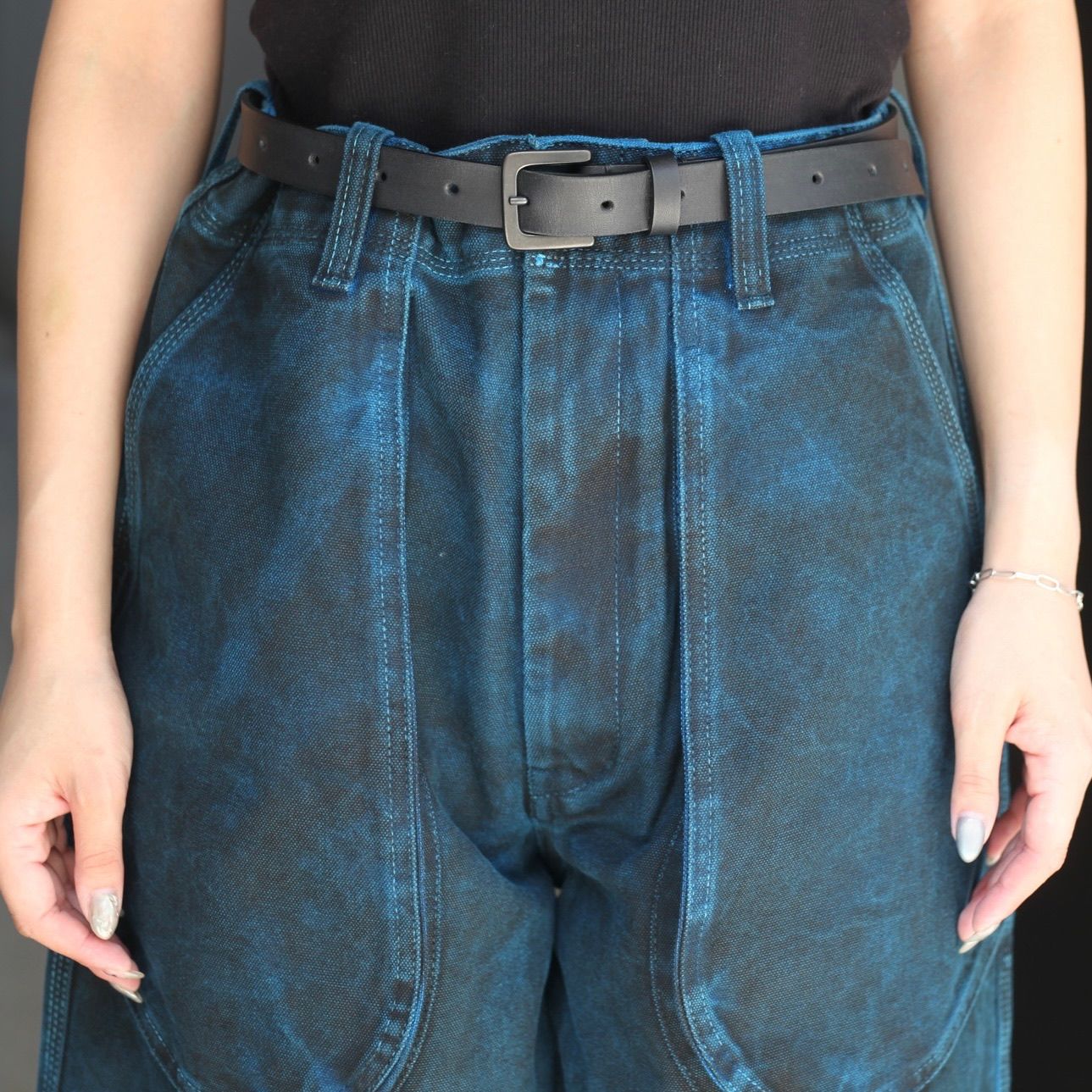 【残り一点】Black Stained Duck Pants