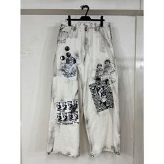 【残り一点】Paper Bonding Rubber Coating Denim Pants