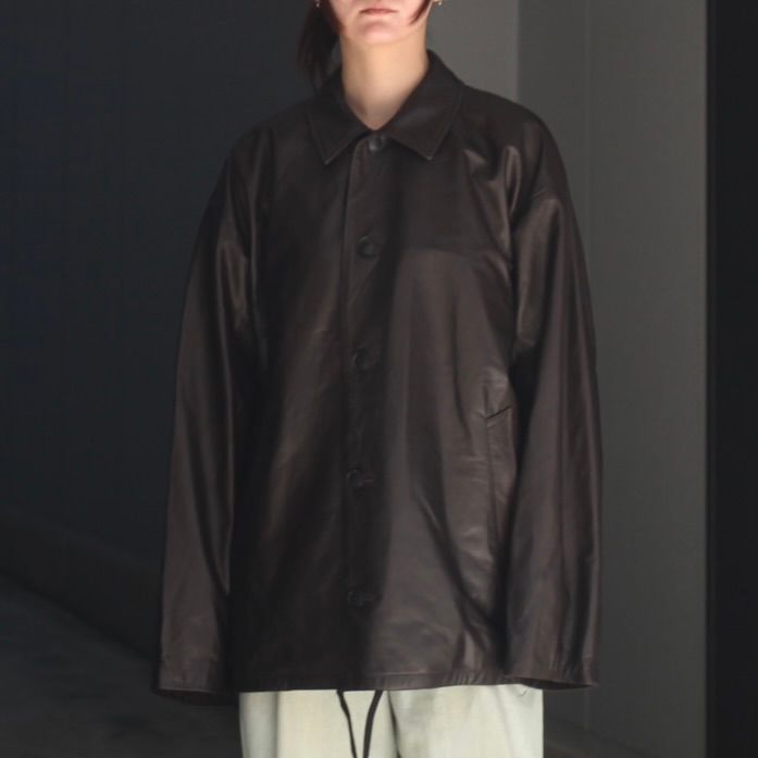 【残り一点】Coach Jacket(FULL GRAIN LEATHER)