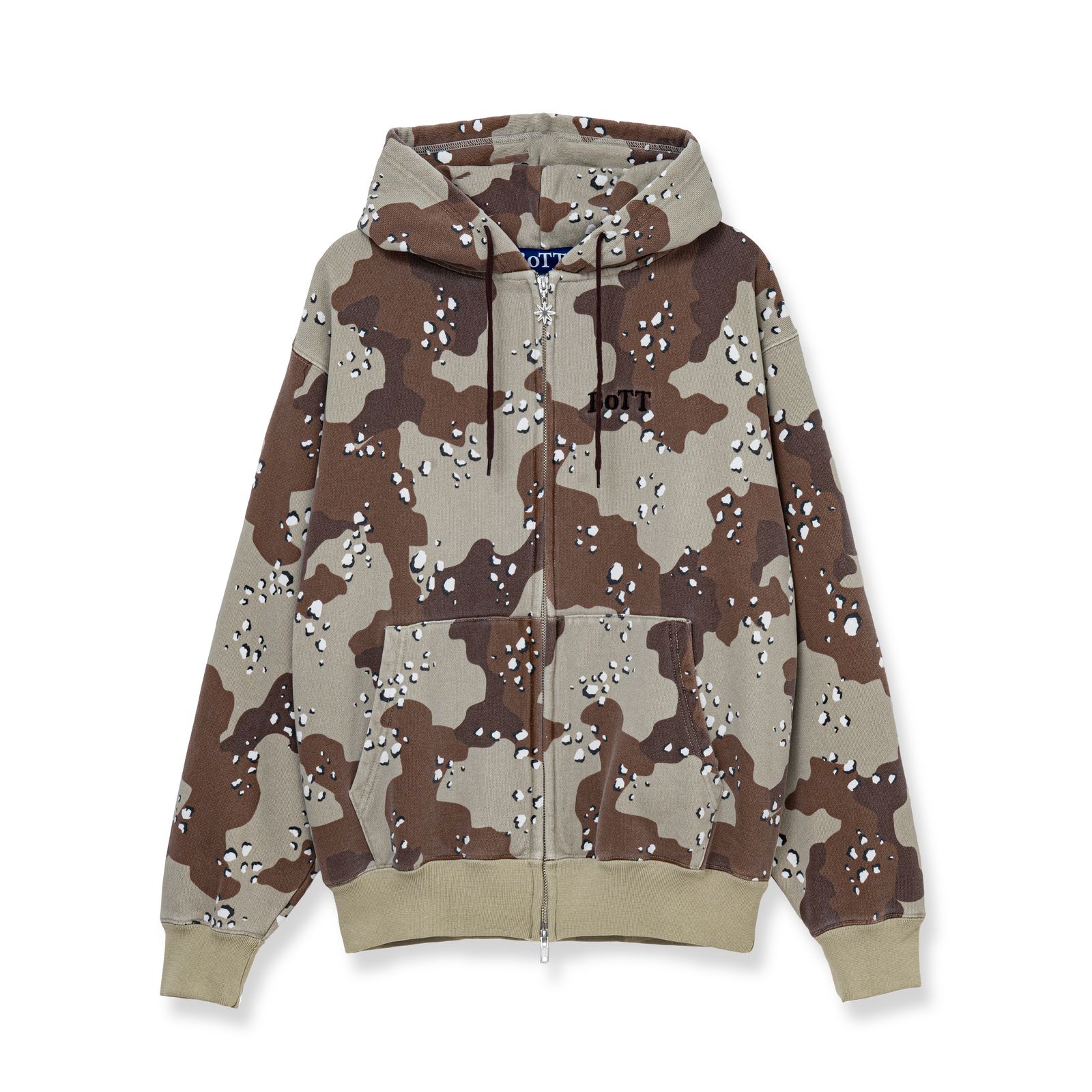 高感度ショップで2023年売れたブランド Hoodie Zip Camo 【残り一点】Desert - BoTT | STORE ONLINE ACRMTSM トップス