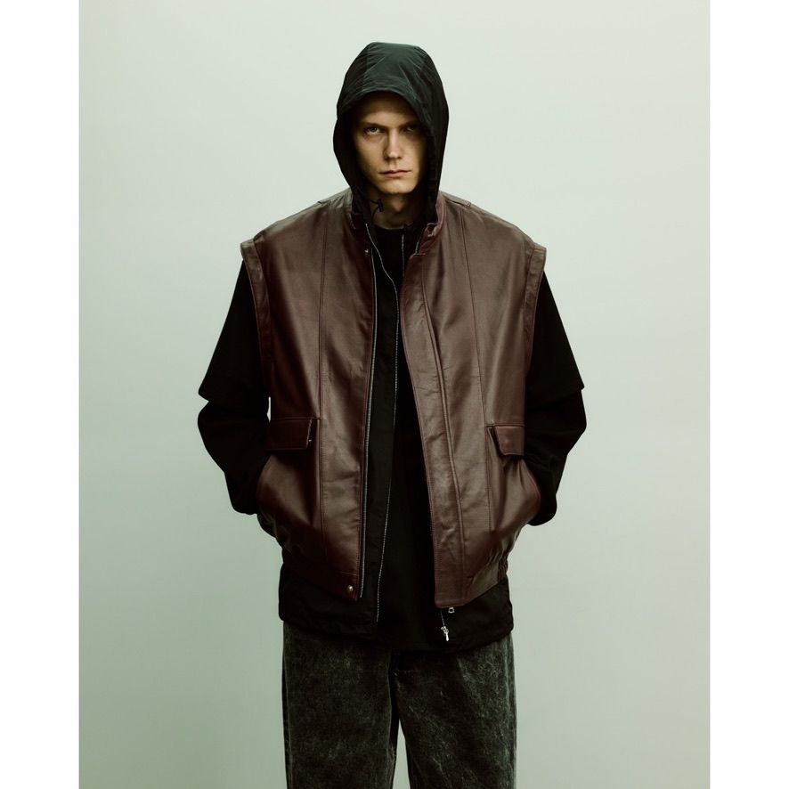 セール限定商品 ttt_msw leather blouson レザージャケット