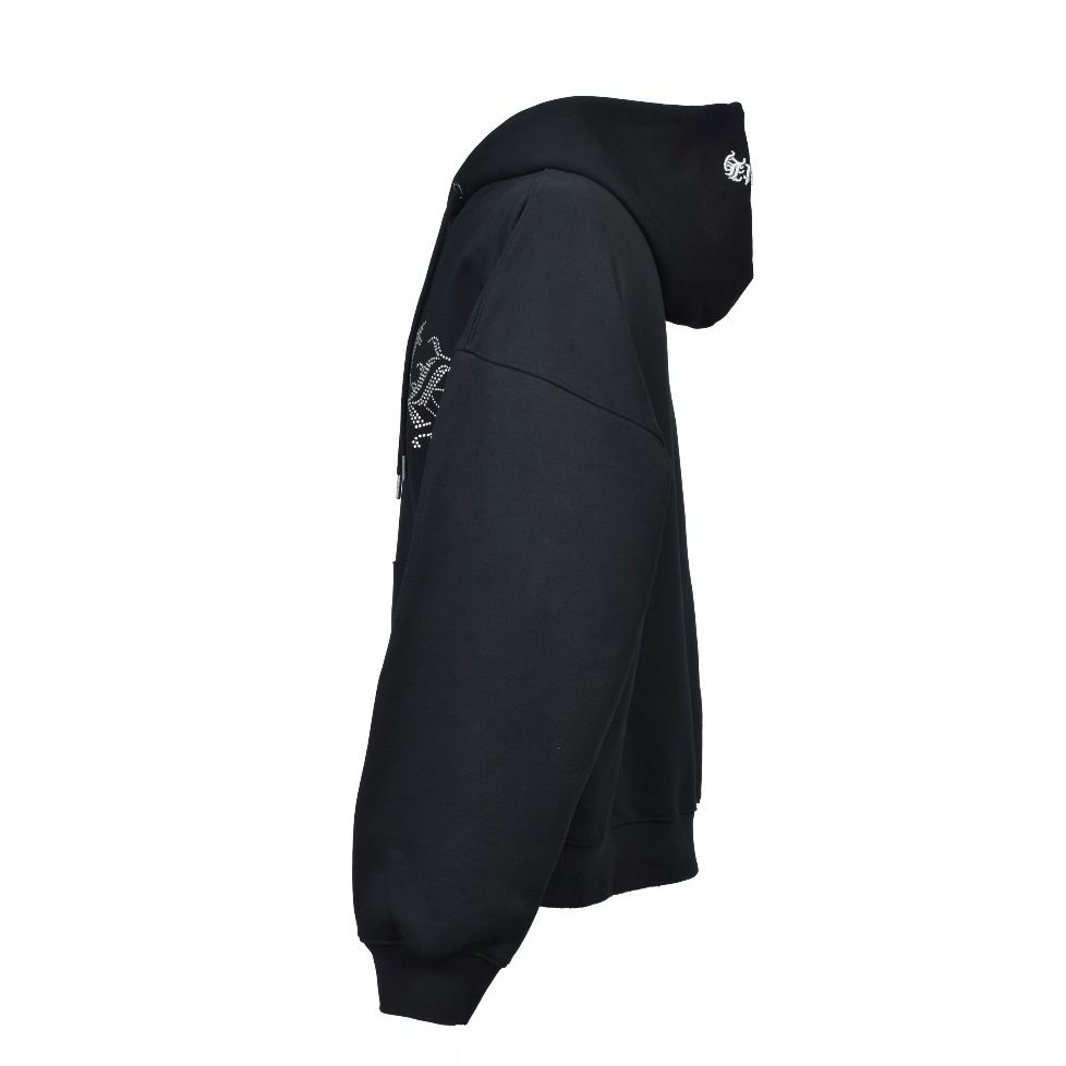 【残り一点】Old English Logo Rhinestone Hoodie