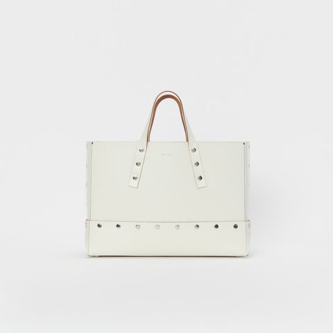 【残り一点】Assemble Rectangle Bag_M(WHITE)