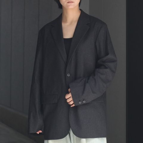 【残り一点】Merino College Flannel Tailored Jacket
