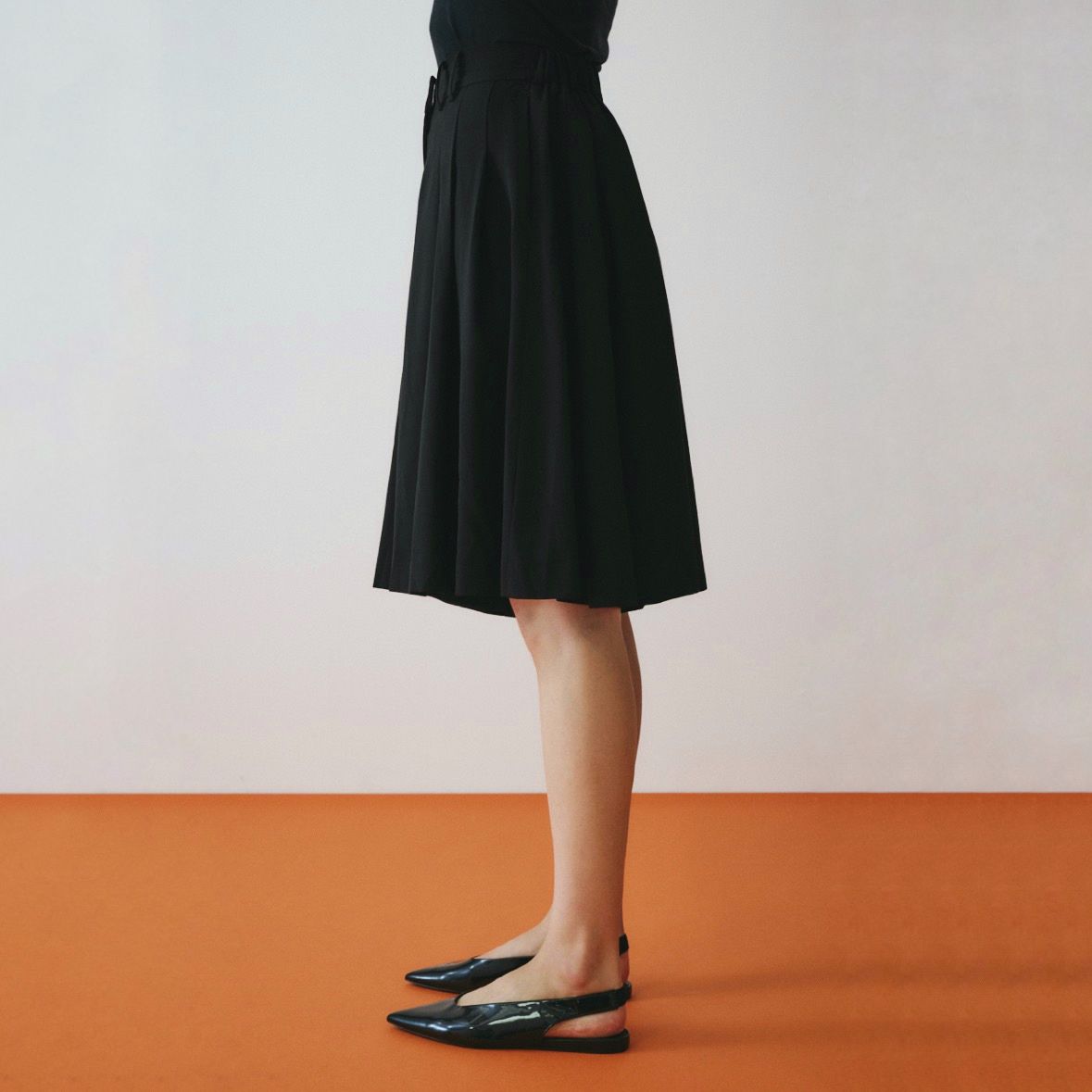 【残り一点】Flare Half Pants