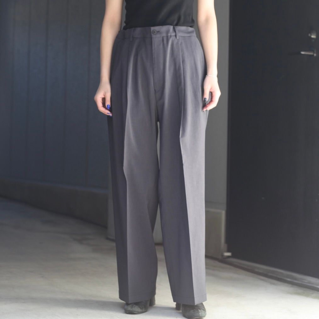 【残り一点】Double Pleated Trousers