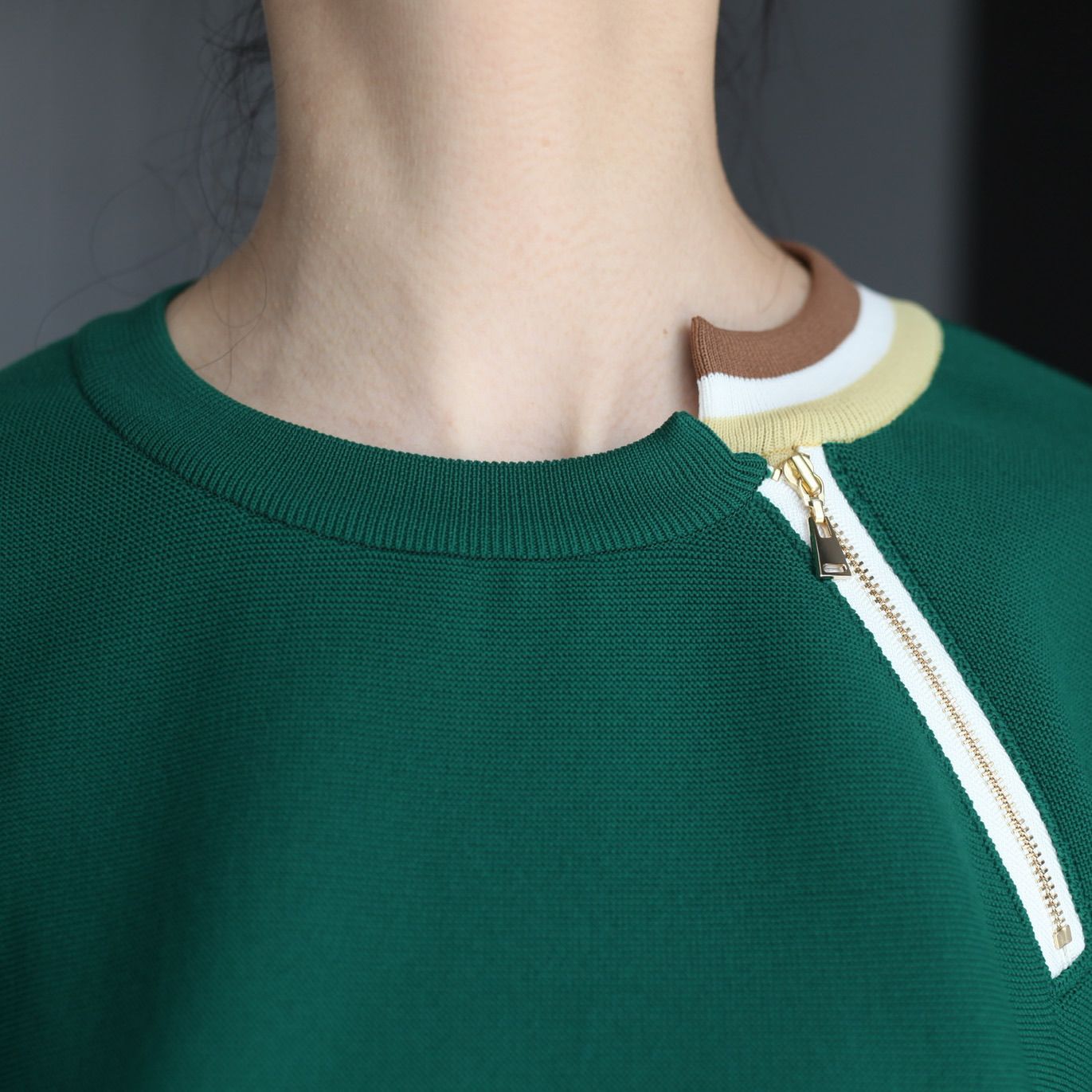 CULLNI - 【残り一点】Side Belt Line Knit | ACRMTSM ONLINE STORE