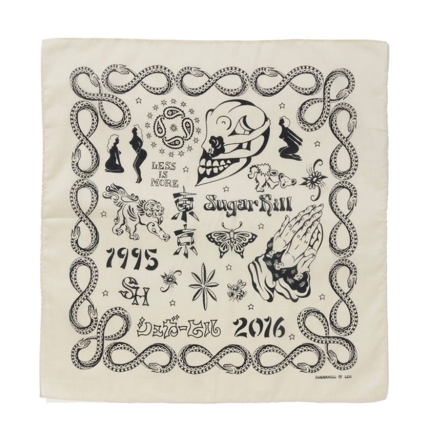 【残りわずか】Tatoo Flash Bandana