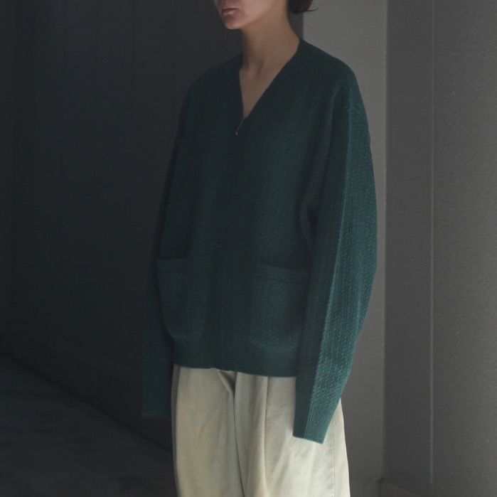 【残り一点】Nep V Zip-up Cardigan