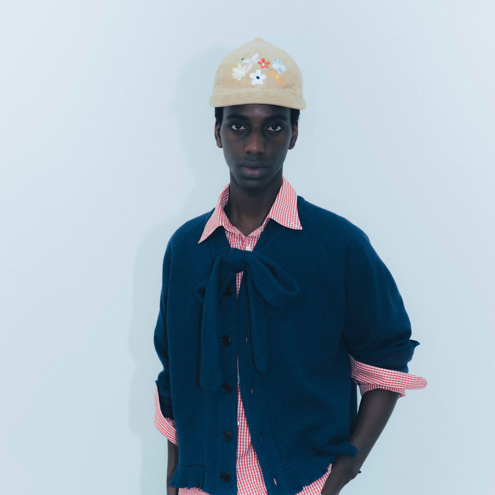 【残りわずか】Multi Flower Corduroy Cap