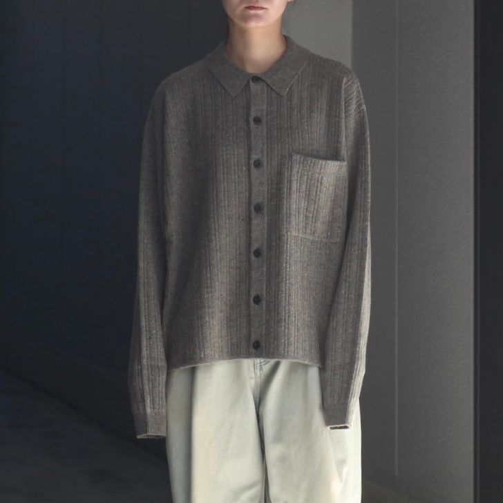 【残り一点】Nep Knit Shirt
