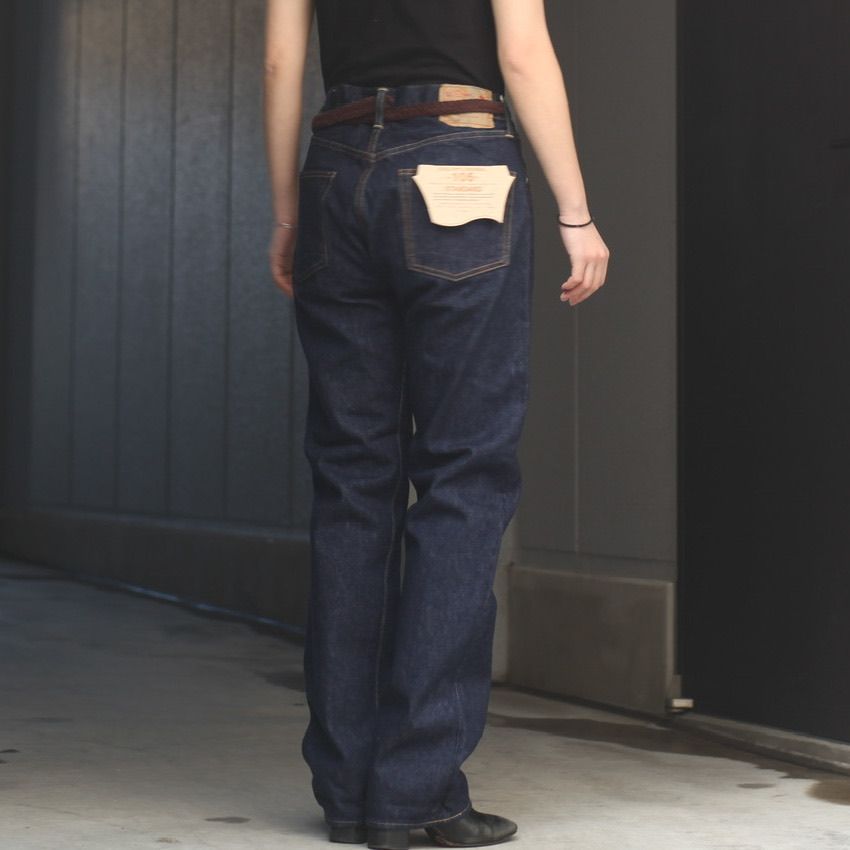 【残り一点】105 Standard Selvedge Denim(ONE WASH)