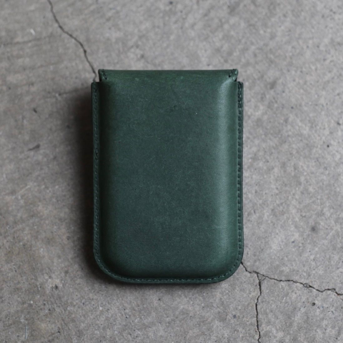 【次回入荷8月中旬予定】Flap Card Case(GREEN)