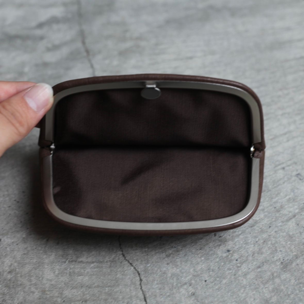 【残り一点】Snap Purse Big(CHOCO)