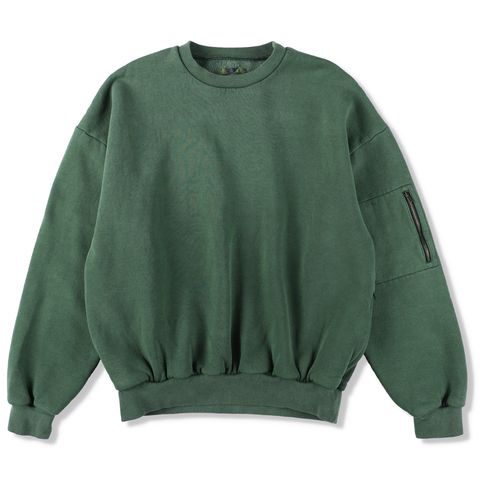 【残り一点】Pigment Dyed Crew Neck Sweatshirt