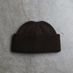 【残りわずか】Wool Knit Cap(D.BROWN)