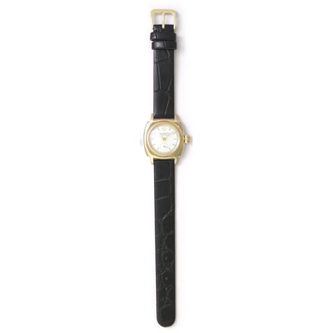 【残り一点】Coussin 12 Croco(WOMEN/GOLD×BLACK)