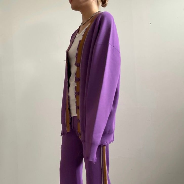 【残り一点】Grunge Tilden Knit Cardigan