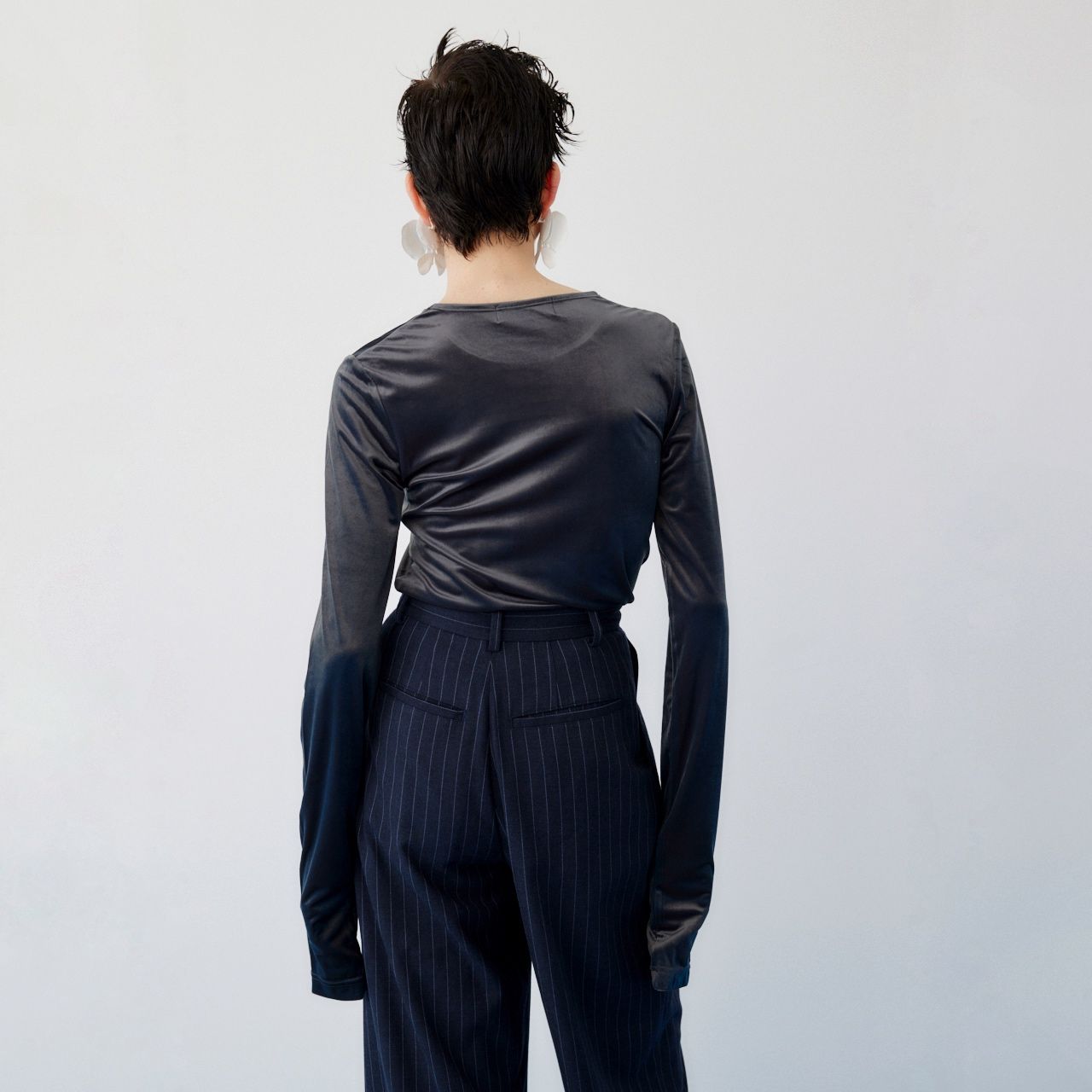 【残り一点】Velor Cut Tops